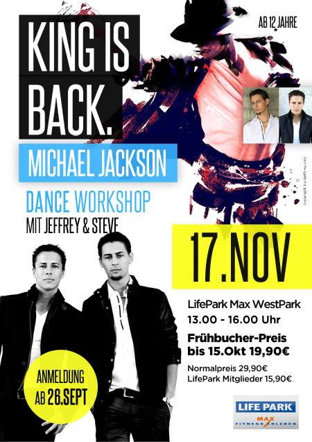 King is back - Dance Workshop mit Jeffrey & Steve