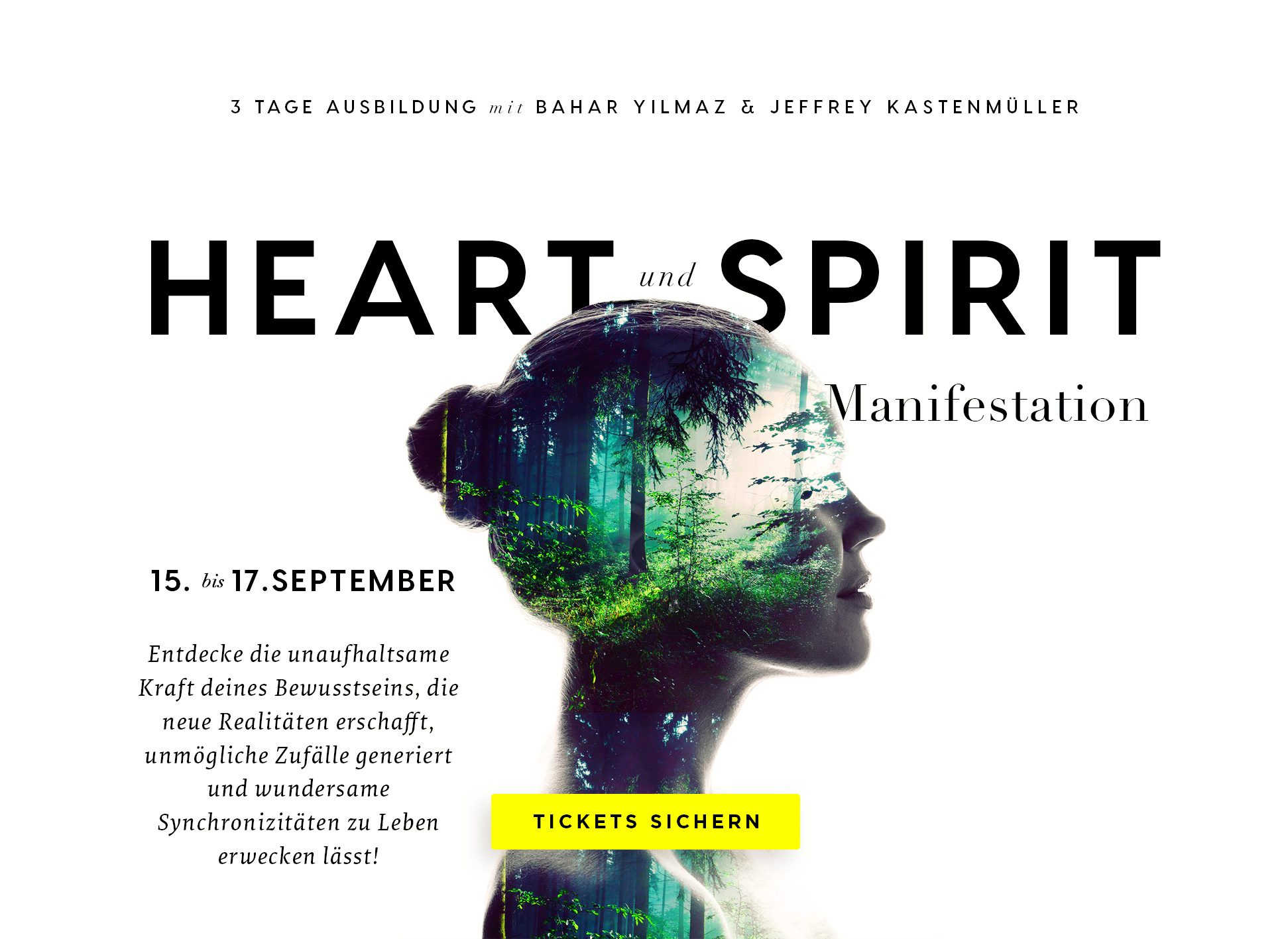 Kurzausbildung: Heart & Spirit Manifestation mit Bahar & Jeffrey (Karlsruhe)